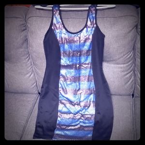 sequence party dress